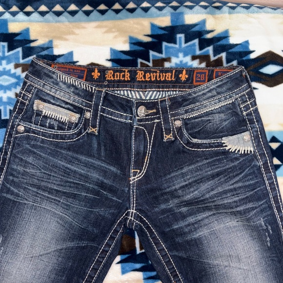 Rock Revival Karlie Cropped Denim Shorts - Picture 6 of 6